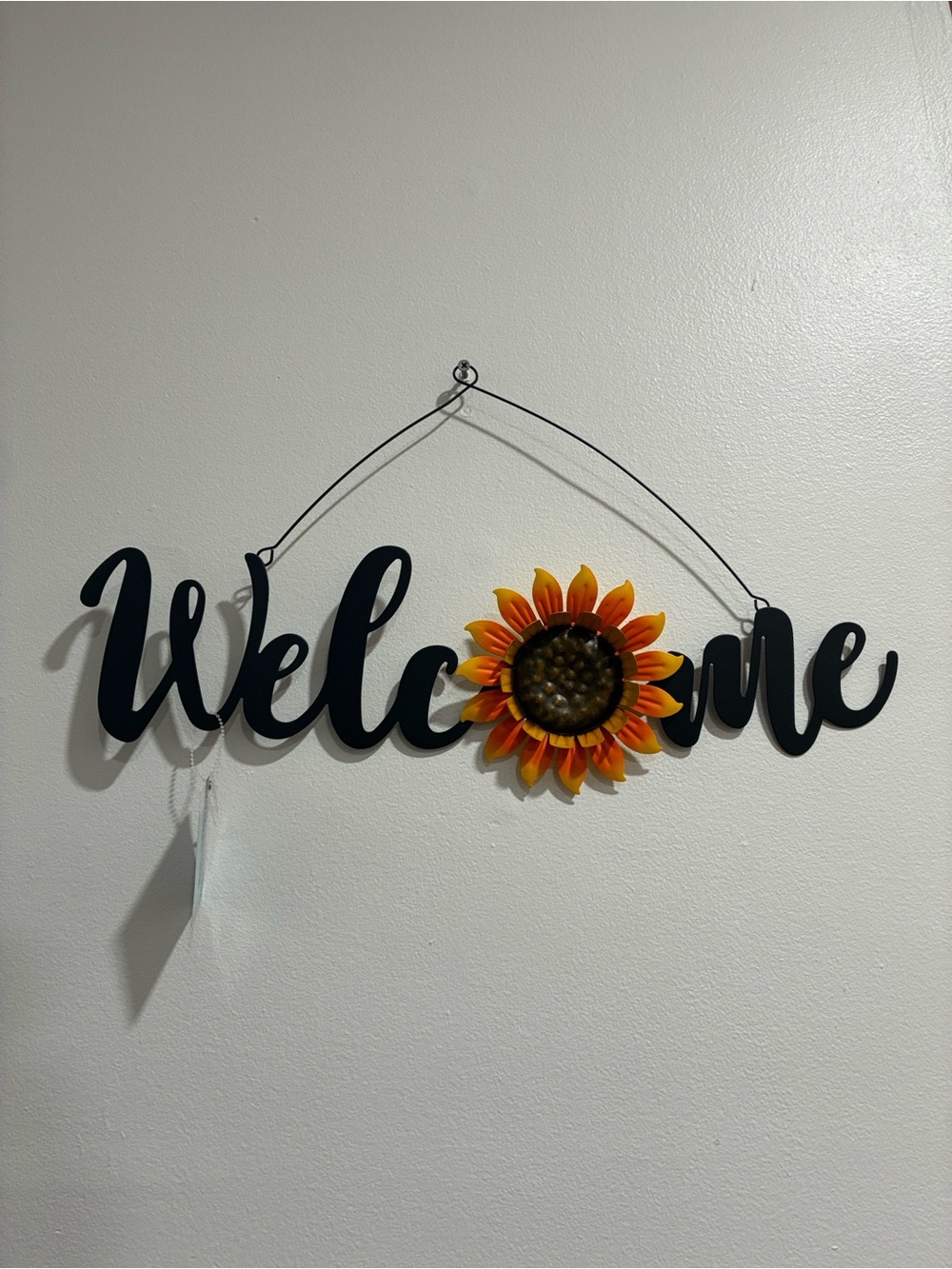 NWT- Metal- Welcome Sign with Sunflower Accent 🌻